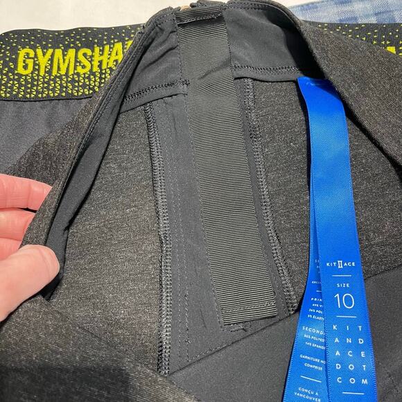 Kit and Ace black stretchy a line mini skirt women’s size 10 - Picture 6 of 9